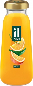 Сок IL PRIMO апельсиновый стекло 0,2л*8шт.