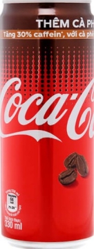 Coca-Cola 0,33л.*24шт. Coffee Вьетнам  Кока-Кола