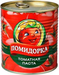 ПАСТА томатная ж/б 770 гр. Помидорка