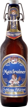 Пиво светлое нефильтр.пастер. Maxlrainer Schloss Weisse (Макслрэйнэр Шлесс Вайз) 5.0%, 0.5л