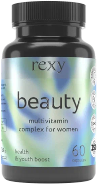 Rexy 60кап.*6шт. БАД к пище Beauty Комплекс Мультивитаминов для женщин Рекси