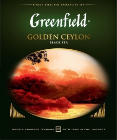 ГРИНФИЛД Голден Цейлон(2гх100п)чай пак.черн. Greenfield