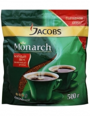 Кофе Якобс Монарх фриз-драй пакет 500 г 1*6 Jacobs