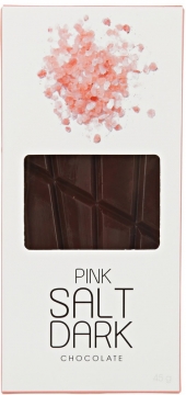 Шоколад Pink Salt Dark с розовой солью 45г