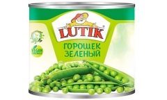 ГОРОШЕК зеленый ж/б 3,1 л. Lutik