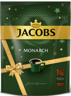 Кофе Якобс Монарх фриз-драй пакет 220 г 1*6