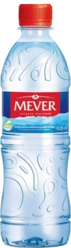 Природная вода MEVER 0,5л.*12шт. ПЭТ