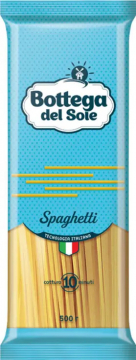 Макаронные изделия «Bottega del Sole» Спагетти (высший сорт)  500гр./25шт.