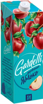 Сок «Gardelli», нектар «Яблоко» 1000мл./10шт.