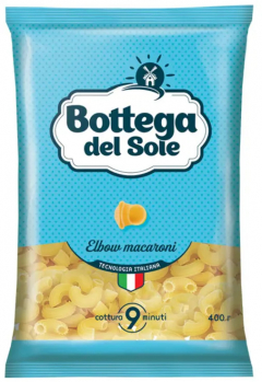 Bottega del Sole макарон. гр. B Рожки 400г/20/20шт.