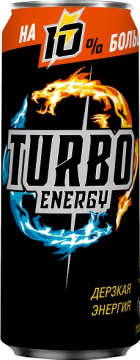 Турбо Энерджи 0,5л.*12шт. ЖБ Turbo Energy