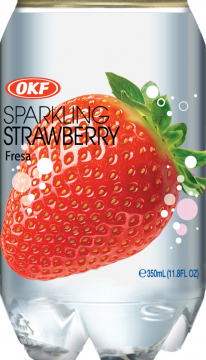 OKF Sparkling клубника 0,350л.*24шт. ОКФ