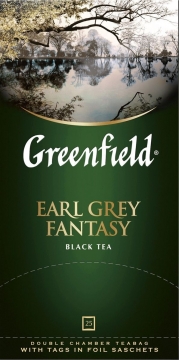 ГРИНФИЛД Эрл Грей Фэнтази(2гх25п)чай пак.черн.аром. Greenfield