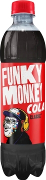 Funky Monkey Cola 0,5*12шт. Фанки Манки Кола