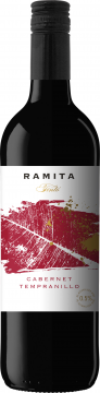 Вино безалкогольное Рамита Каберне Темпранильо кр сухл.0,75л./6шт. Ramita