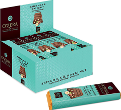 OZera шоколад молочный Extra milk & Hazelnut 42г*30шт.