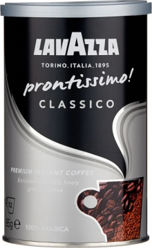 Кофе Лавацца Пронтиссимо Классико натур. растворимый сублим. ж/б 95гр. Lavazza Prontissimo Classico