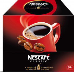 Кофе Nescafe Classic пакет 2гр. бл. 30шт. Нескафе Классик