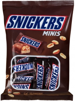 Сникерс Минис развесные конфеты 180 г.*1шт. Snickers