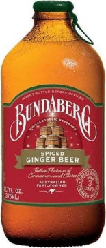 Бандаберг Пряный Имбирный Лимонад Bundaberg Spiced Ginger Beer 0,375л.*12шт.