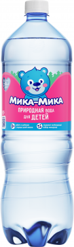 Мика-Мика детская природная вода 1,5л.*6шт.