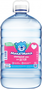 Мика-Мика детская природная вода 5л.*2шт.