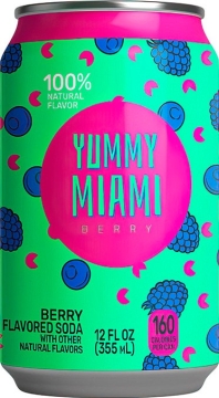 Yummy Miami 0,355л.*12шт. Berry USA  Ямми Майами