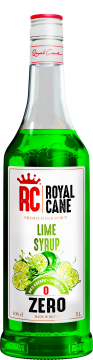 Royal Cane 1л.*1шт. Сироп Лайм ZERO Роял Кейн