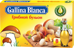 Gallina Blanca Бульон Грибной с оливковым маслом 8х10г 1/60