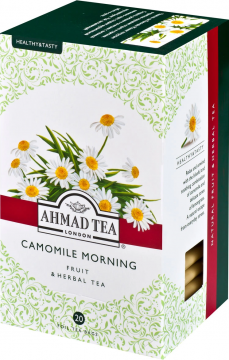 Чай Ahmad Tea Травяной чай Камомайл монинг с ромашкой и лим.сорго 20х1,5г пак.в к*фольги 1*12 Ахмад Ти