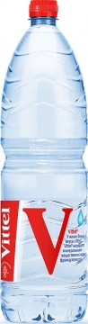 Vittel 1,5л.*6шт. Пэт Виттель вода минеральная негазированная гидрокарбонатно-сульфатная магниево-кальциевая