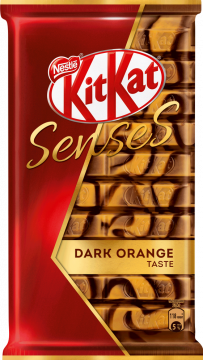 KitKat Шоколад Senses Dark Orange Chocolate 112гр. КитКат