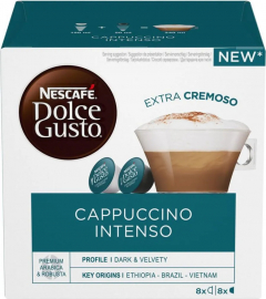 Кофе Nescafe Dolce Gusto Каппучино Интенсо 16 капсул 192гр. Нескафе Дольче Густо