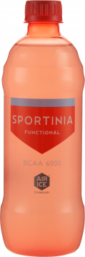 Sportinia BCAA 6000 (аминокислоты) Грейпфрут (розовый) 0,5л./12шт. Спортиния