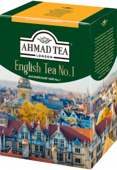 Чай Ahmad Tea Английский №1 200г лист 1*12 Ахмад Ти