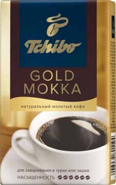 Чибо Голд Мокка (Tchibo Gold Mokka) молотый 250г вак.упаковка