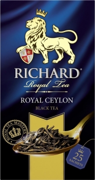 Чай Richard Royal Ceylon 25х2 черный 1/12 Ричард