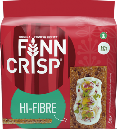 Хлебцы FINN CRISP Hi-Fibre (с отрубями) прямоугольные 200 г  1/12