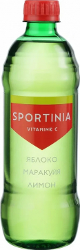 Sportinia Vitamine C (1000 mg) Яблоко /Маракуйя /Лимон 0,5л./12шт. Спортиния