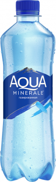 Аква Минерале 0,5л. газ 12шт. БЧЗ  Aqua Minerale Вода питьевая