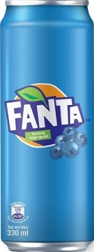 Fanta 0,33л.*24шт. Blueberry Вьетнам  Фанта