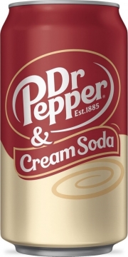 Dr. Pepper & Crem Soda USA 0,33л.*12шт. Доктор Пеппер