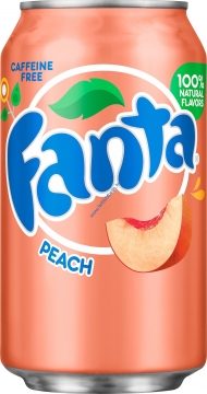 Fanta Peach 0,35л.*12шт. Фанта