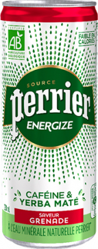 Perrier Energize 0,33л./24шт. Гранат Тонизирующий напиток Perrier Energize