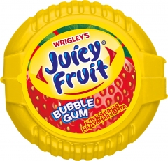 Juicy Fruit надувная лента Клубничная 30 г.*8шт. Джуси Фрут