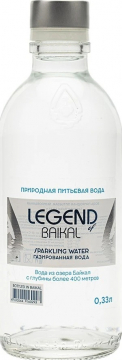 LEGEND of BAIKAL 0,33л./12шт. Газ Стекло Легенда Байкала
