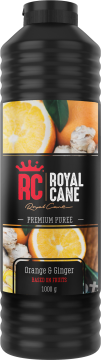 Royal Cane 1л.*1шт. Концентрат Апельсин-Имбирь  Роял Кейн