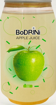 Bodrini 0,310л.*12шт. Напиток Яблоко Bodrini Apple Juice
