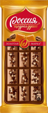 Золотая Марка Шоколад Карамель кофе 80гр./5шт.