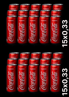 Кока-кола 0,33л.*15шт. Ж*б Гр - 2 упаковки Coca-Cola